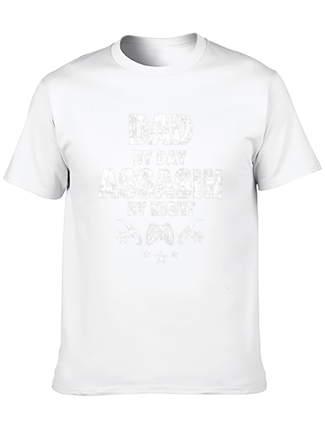 Dad Assassin Gaming T-Shirt - Black