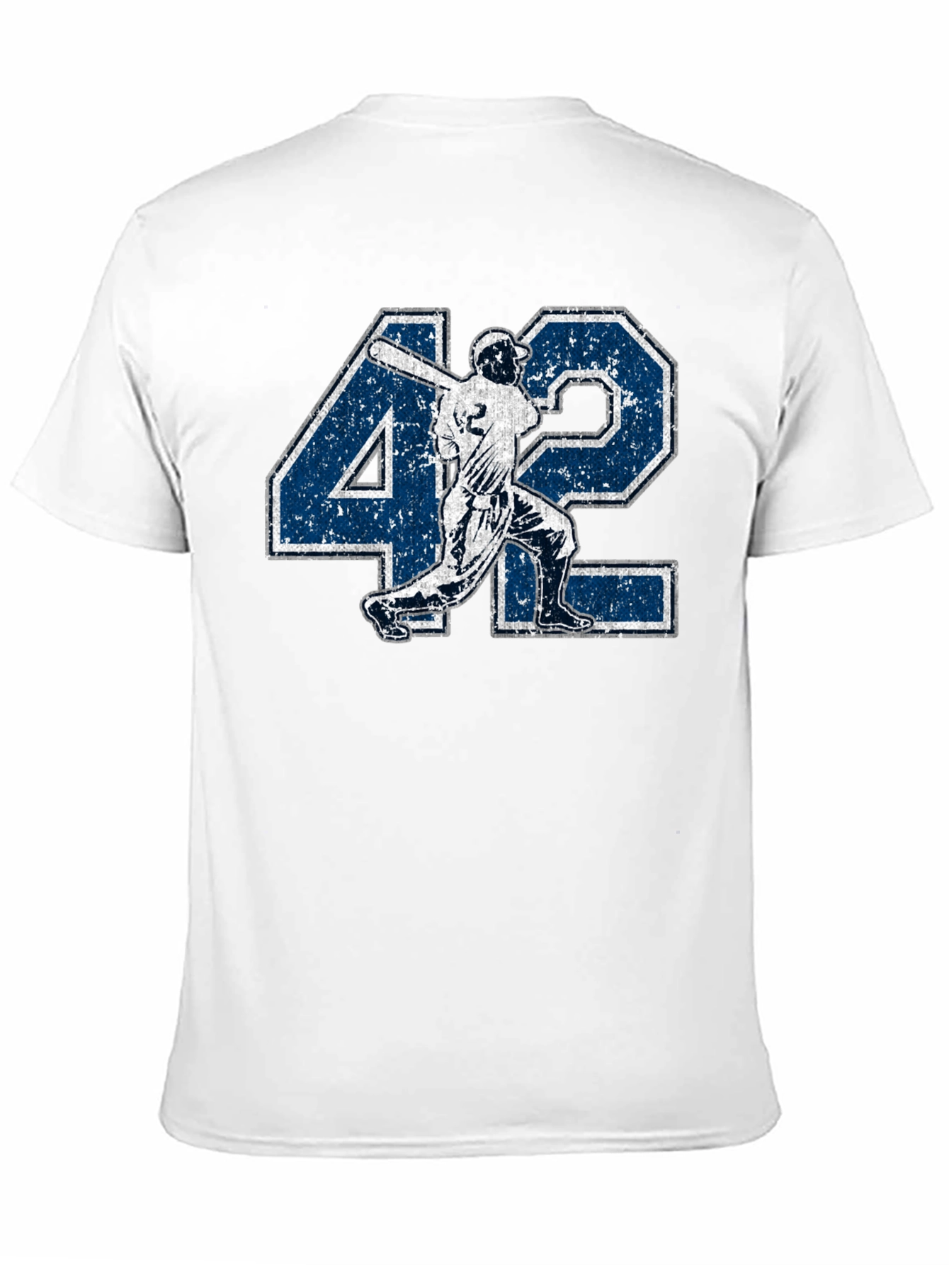 Jackie Robinson 42 Baseball Graphic T-Shirt
