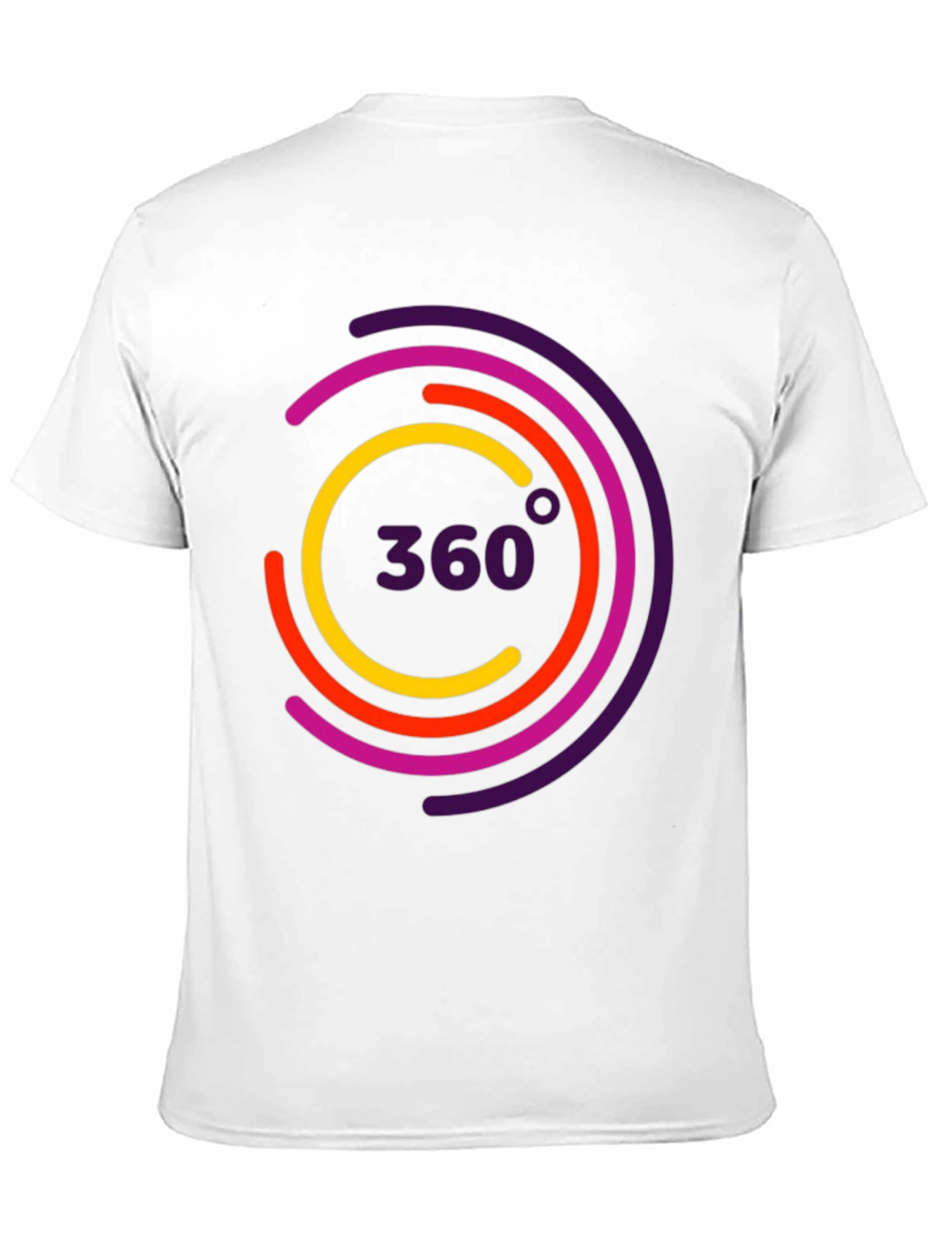 360 Design Black T-Shirt