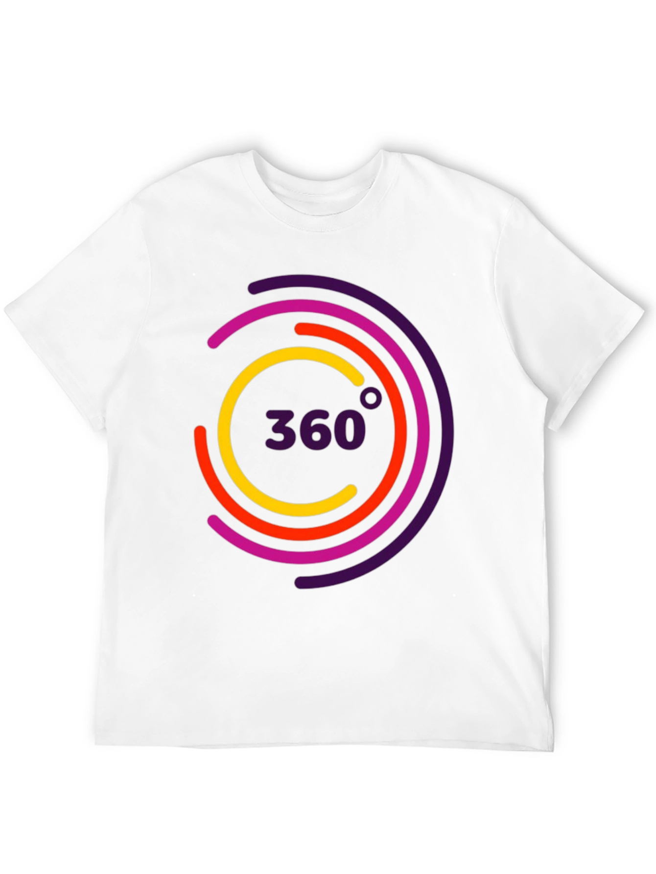 360 Design Black T-Shirt