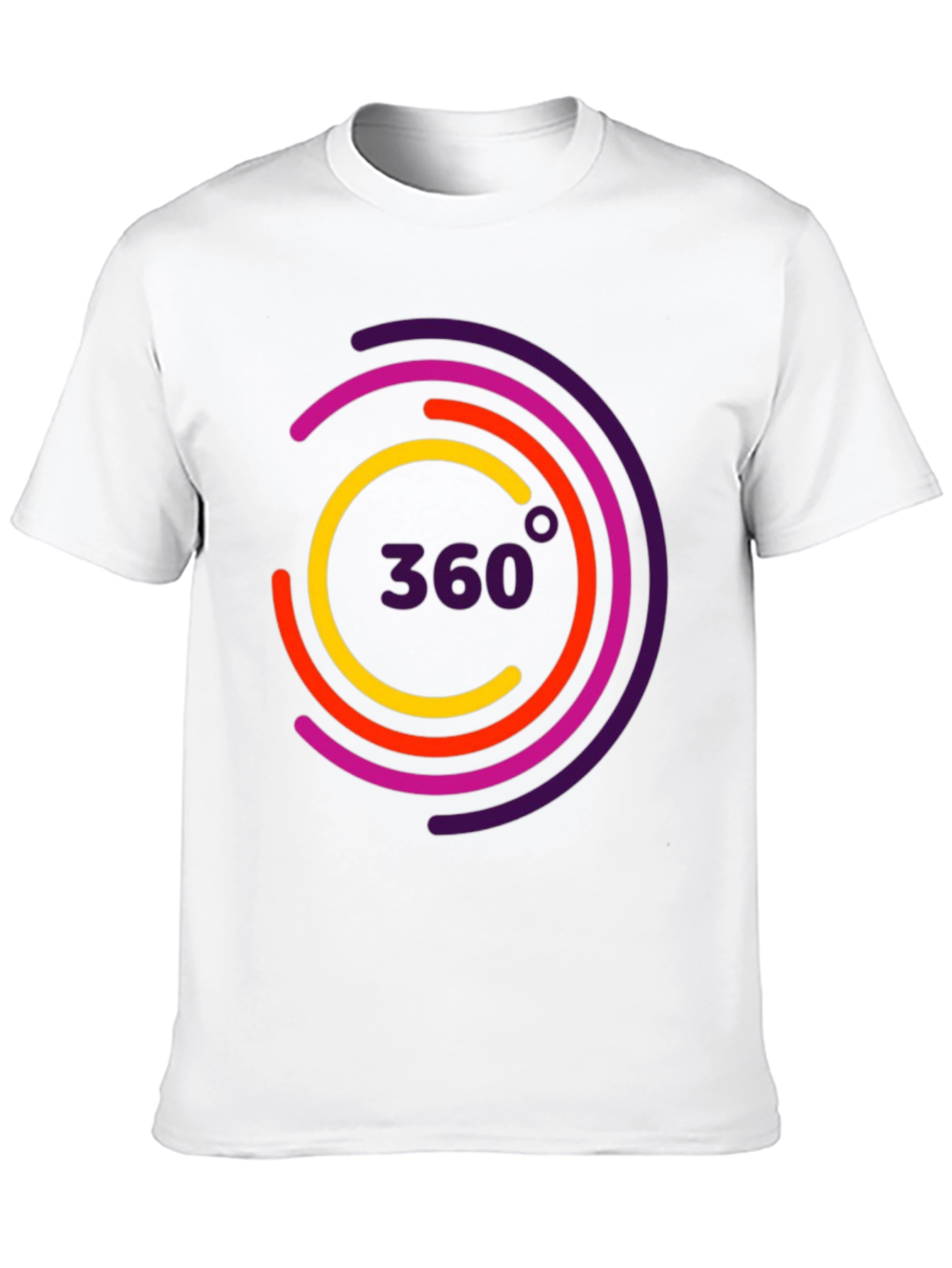 360 Design Black T-Shirt