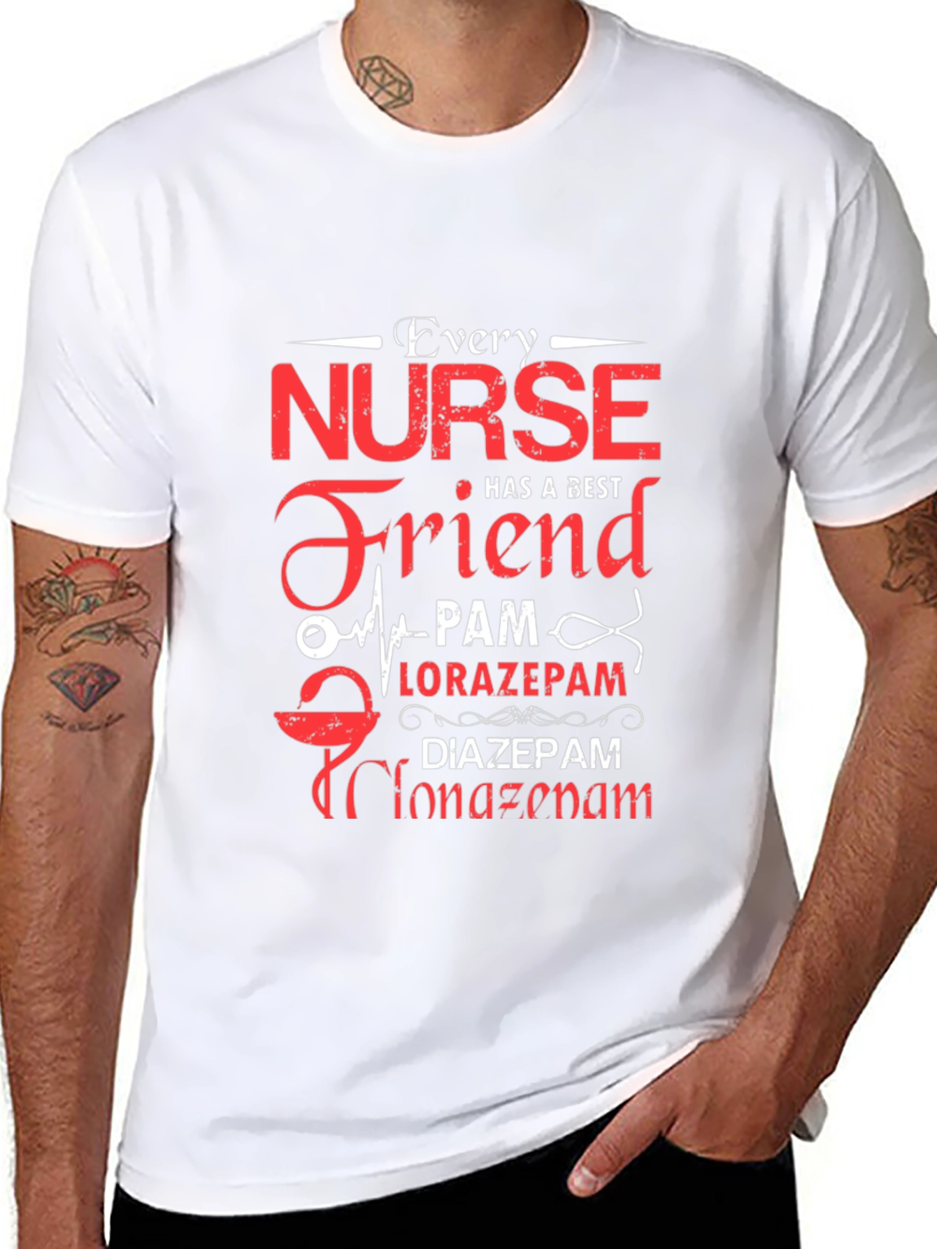 Nurse Friend Shirt - PAM Lorazepam Diazepam Clonazepam