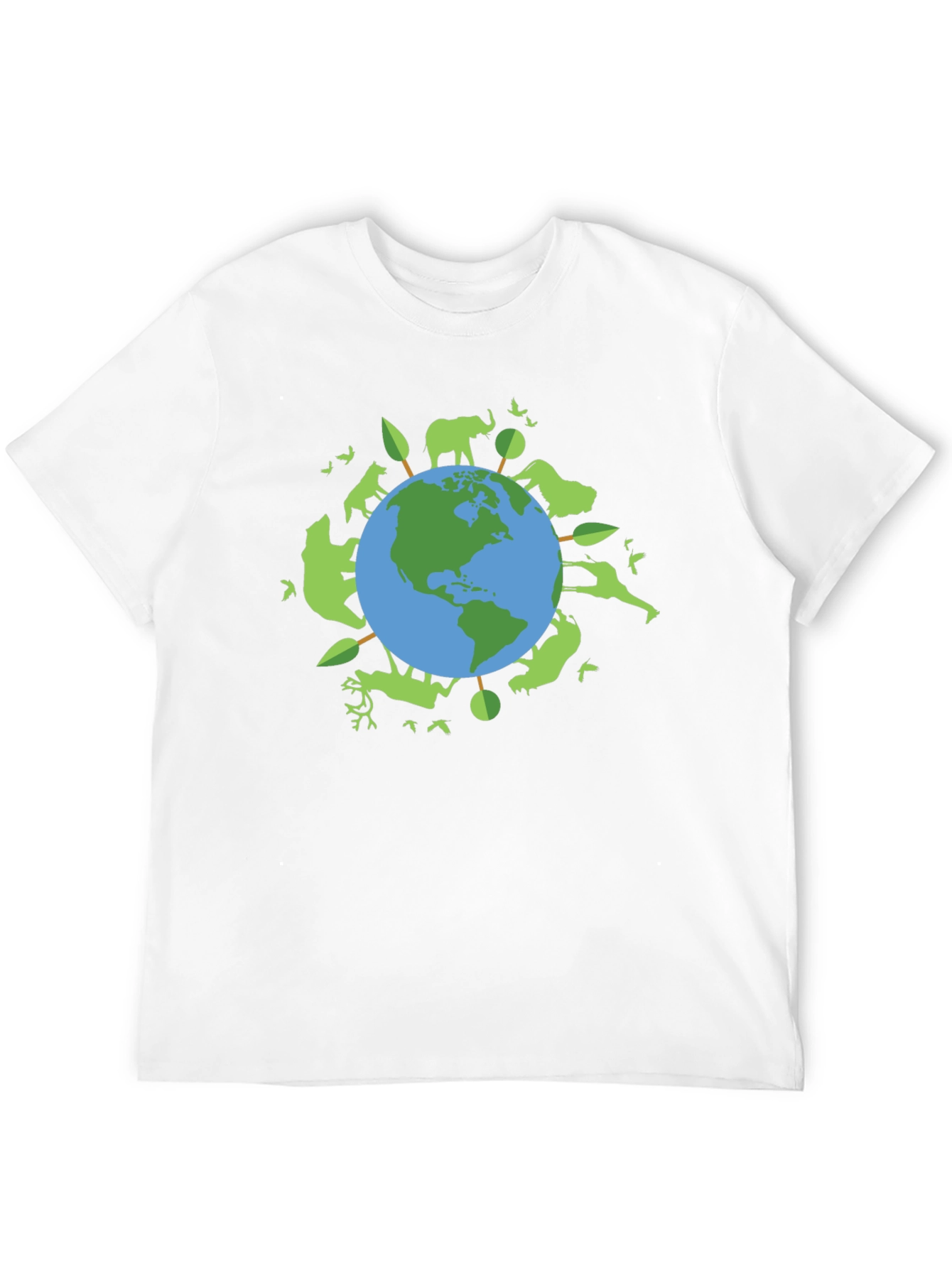 Earth Day T-Shirt: Animals & Trees