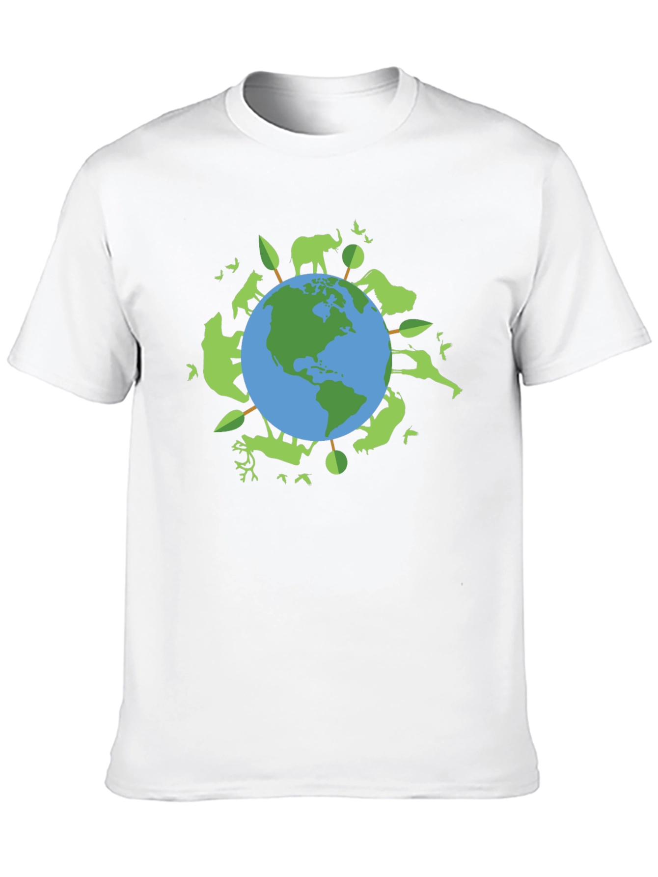 Earth Day T-Shirt: Animals & Trees