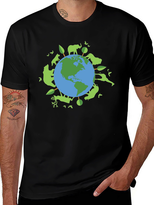 Earth Day T-Shirt: Animals & Trees