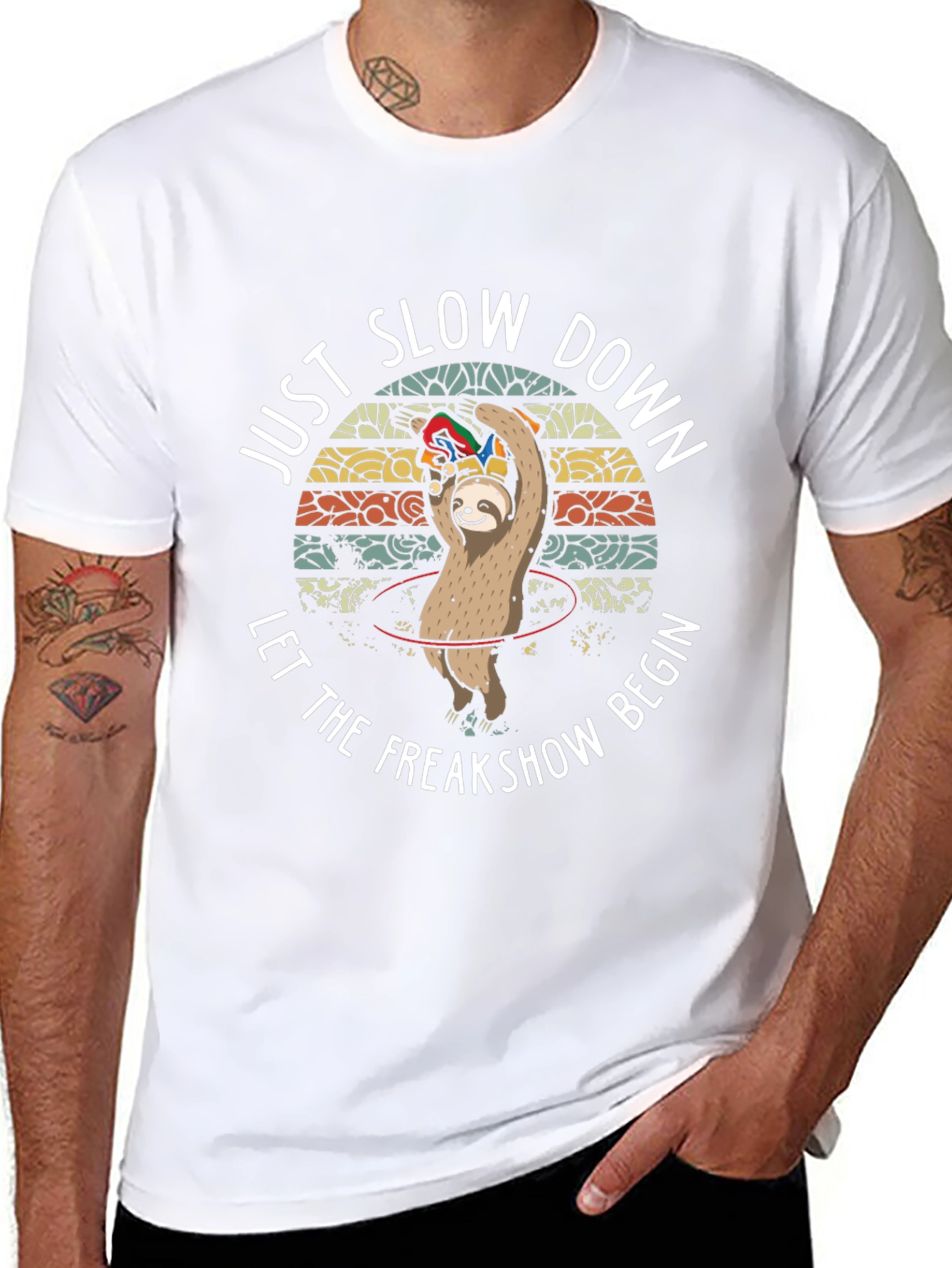 Just Slow Down Sloth T-Shirt