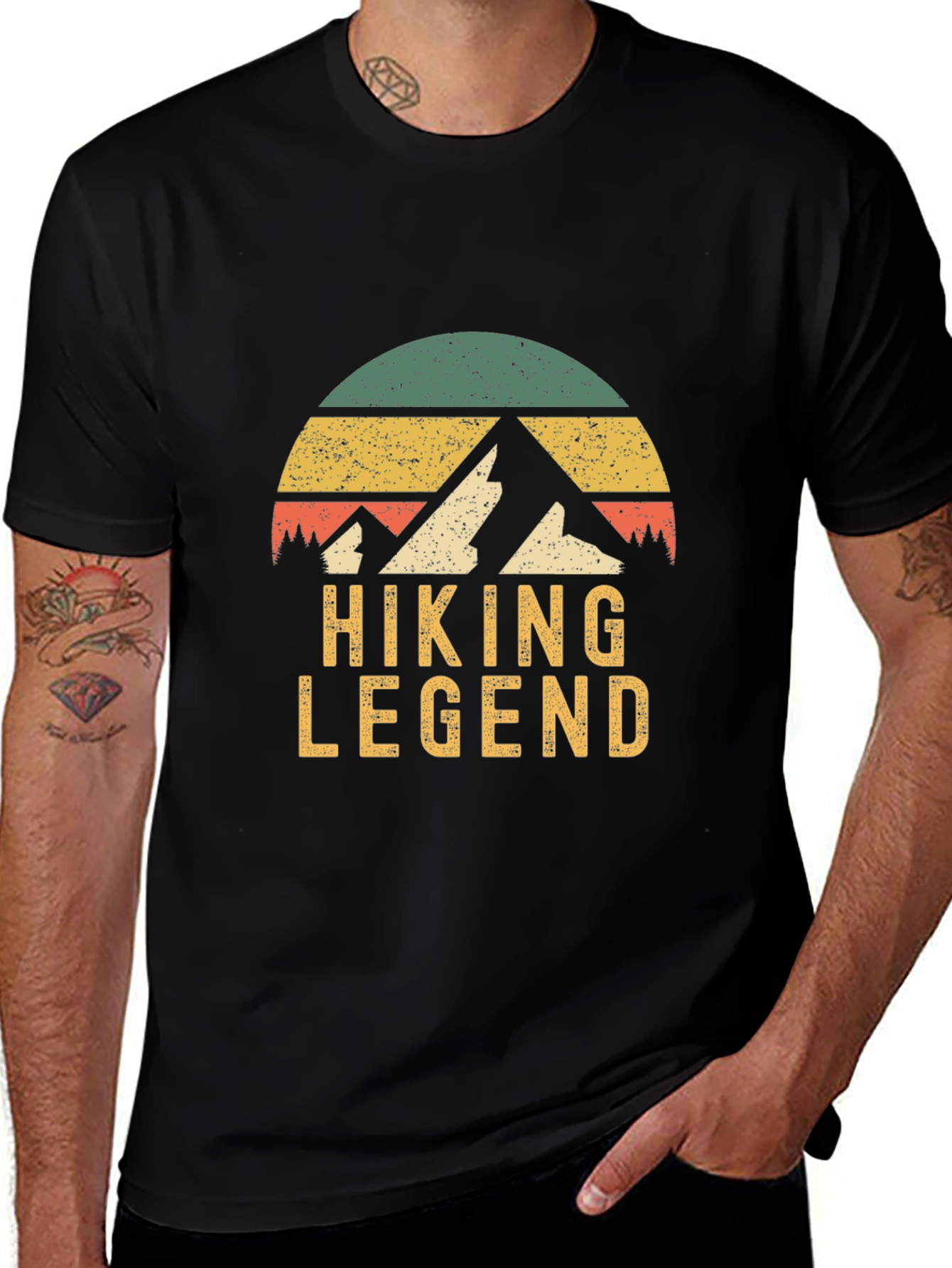Hiking Legend Graphic T-Shirt - Outdoor Adventure Tee