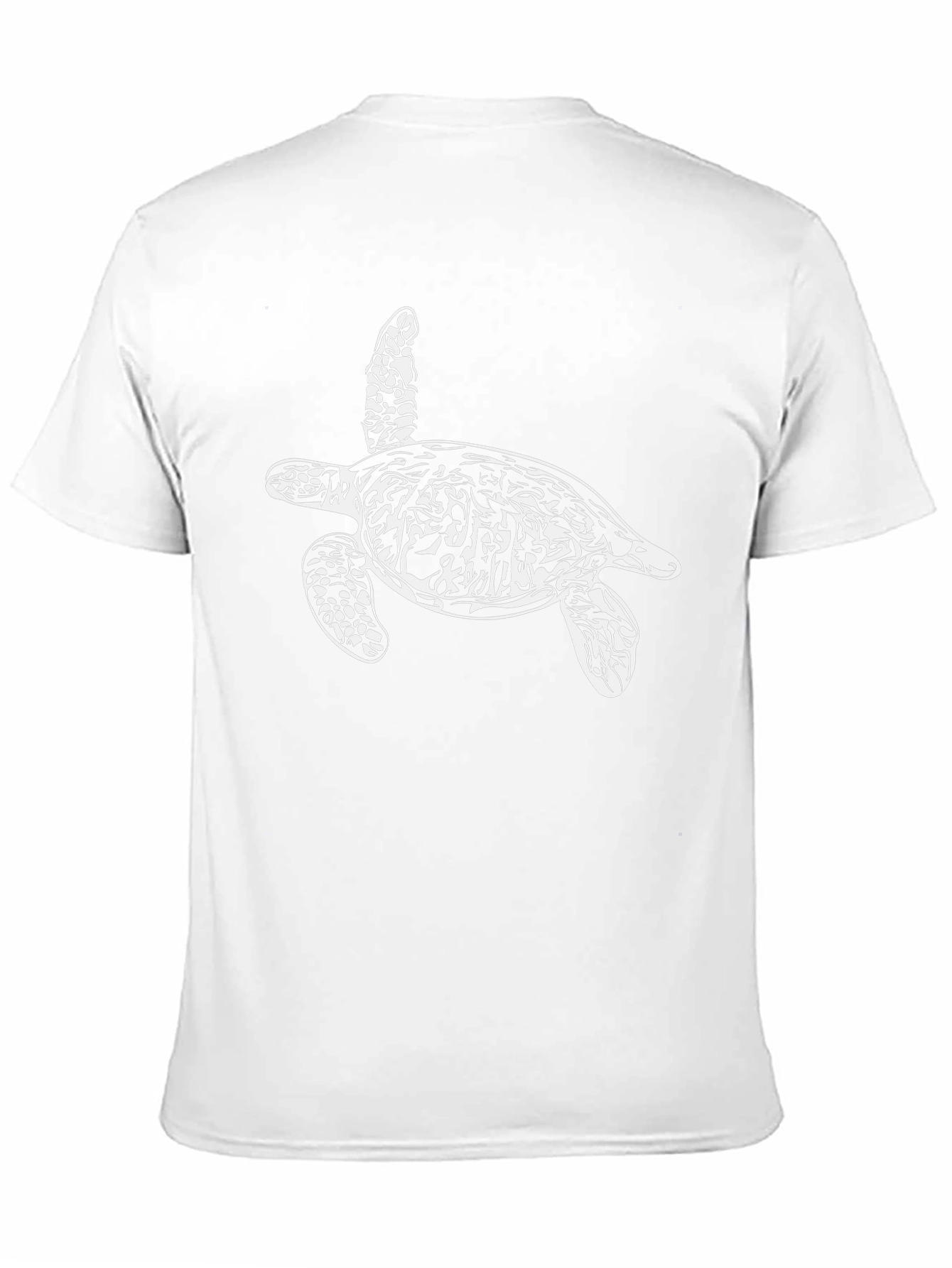 Turtle Graphic Tee - Black Casual Shirt