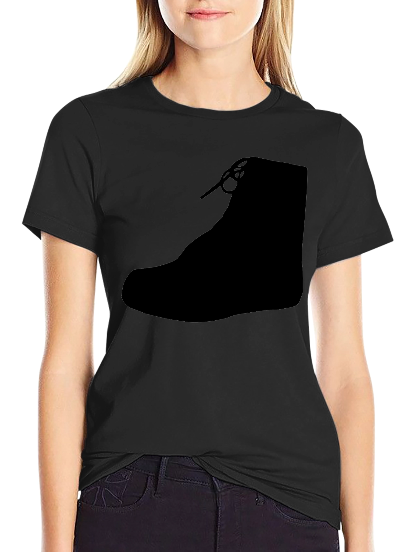 Boot Silhouette T-Shirt - Cool & Casual