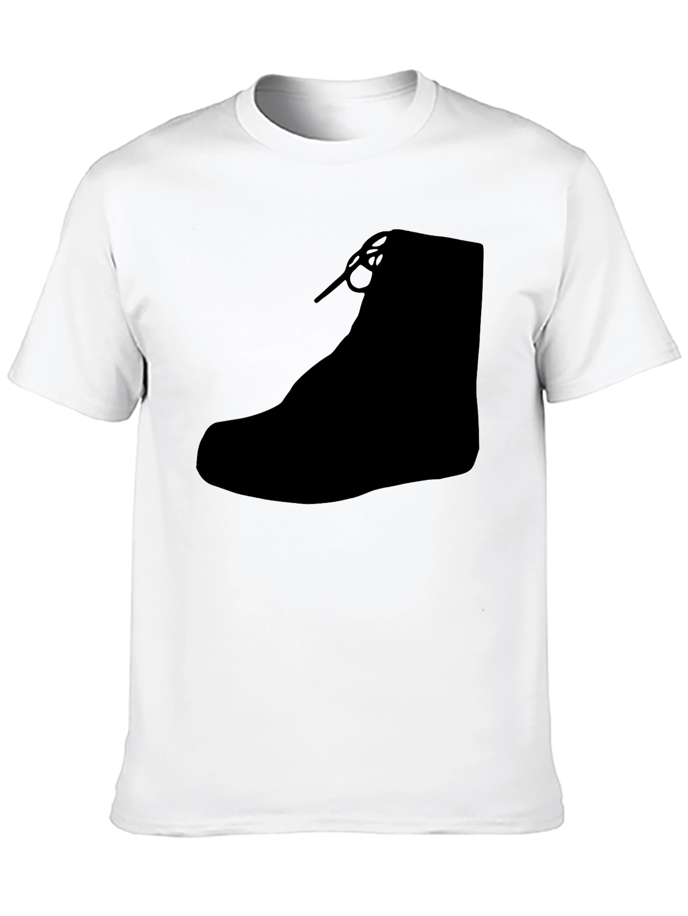 Boot Silhouette T-Shirt - Cool & Casual