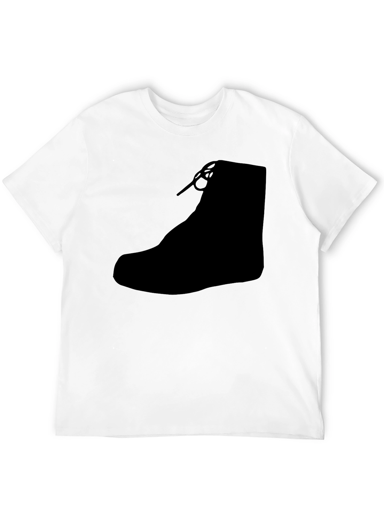 Boot Silhouette T-Shirt - Cool & Casual