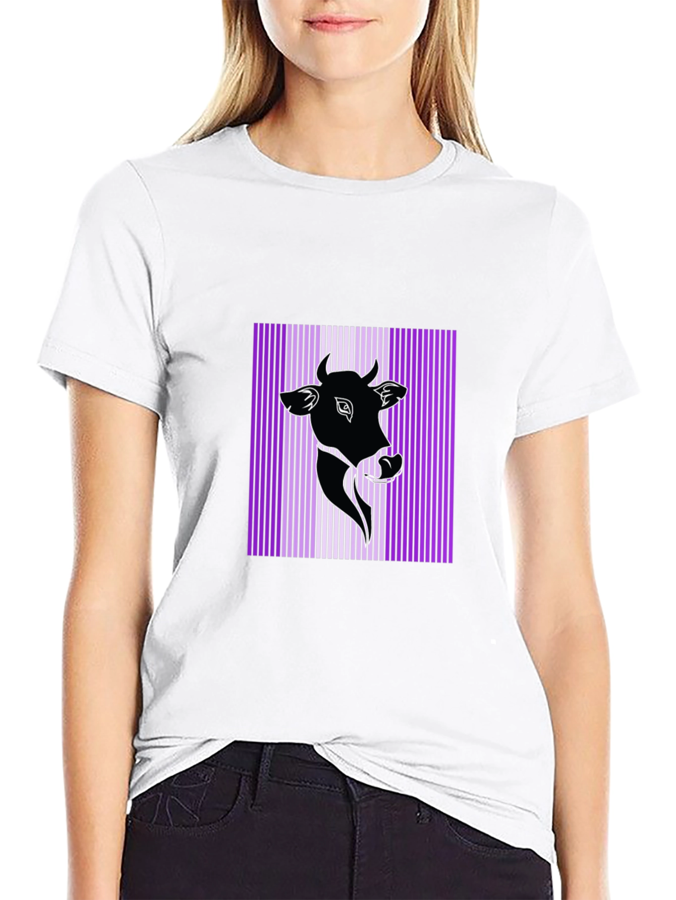 Purple Cow Graphic Tee