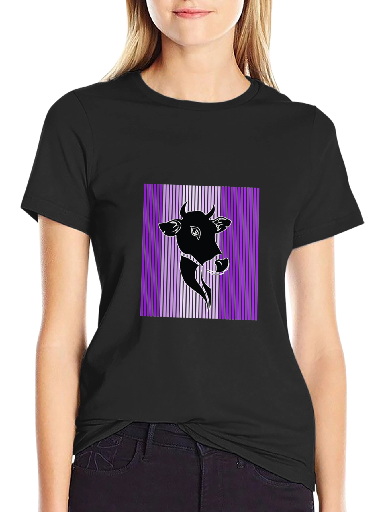 Purple Cow Graphic Tee