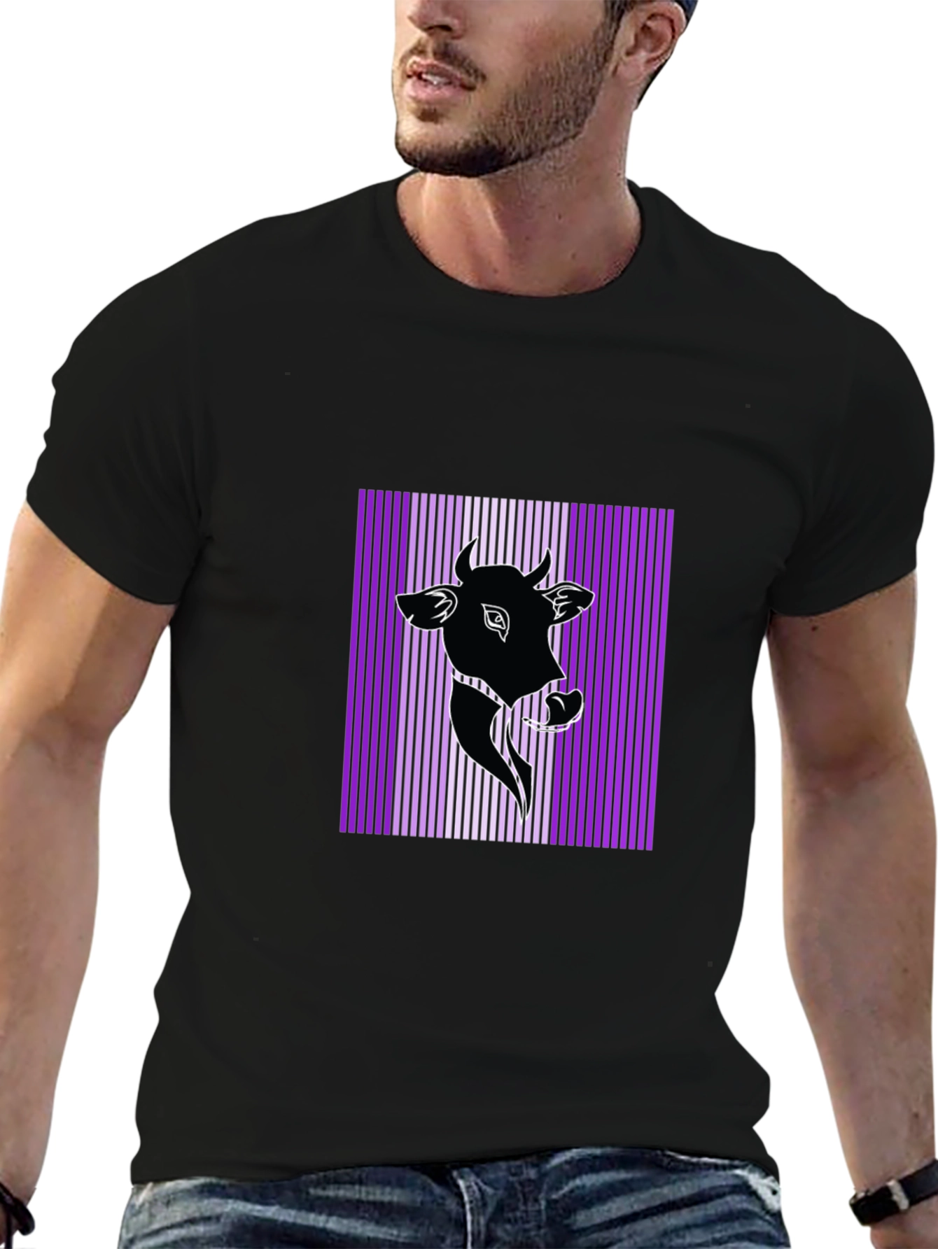 Purple Cow Graphic Tee