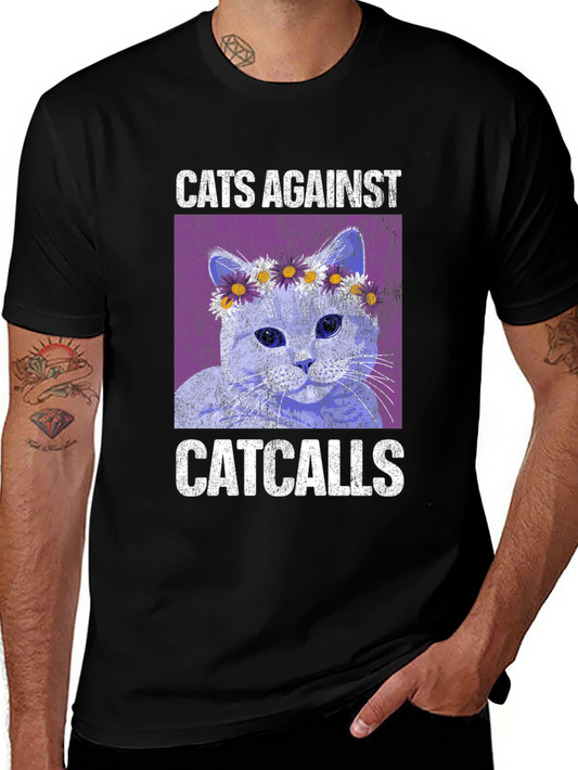 Cats Against Catcalls Graphic Tee