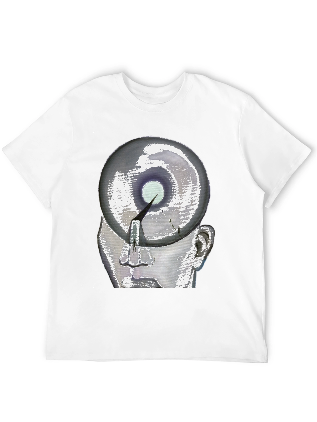 Abstract Head Graphic Tee