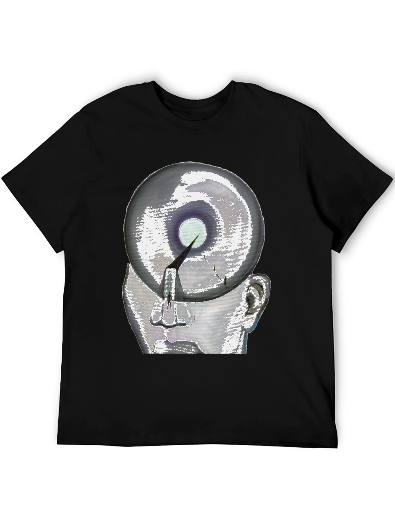 Abstract Head Graphic Tee