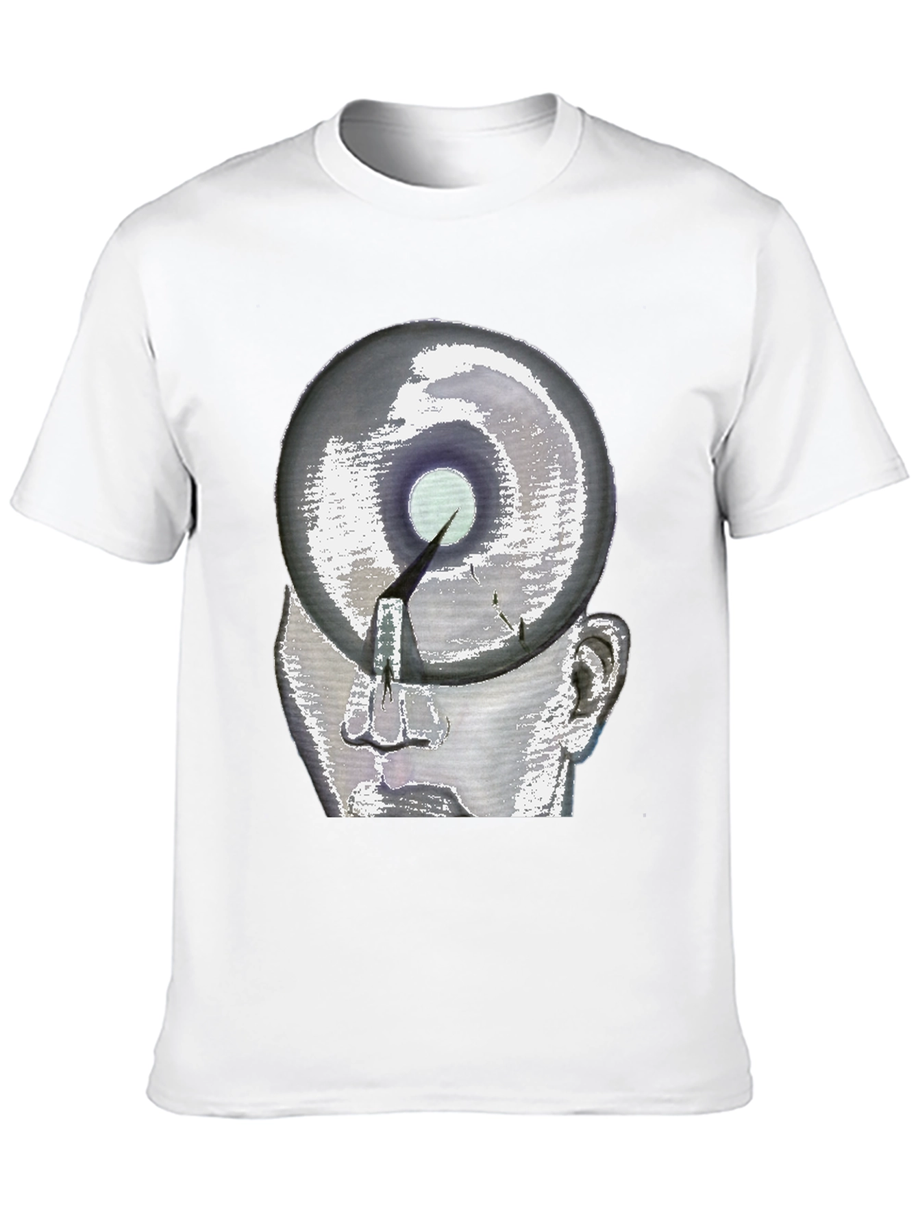 Abstract Head Graphic Tee