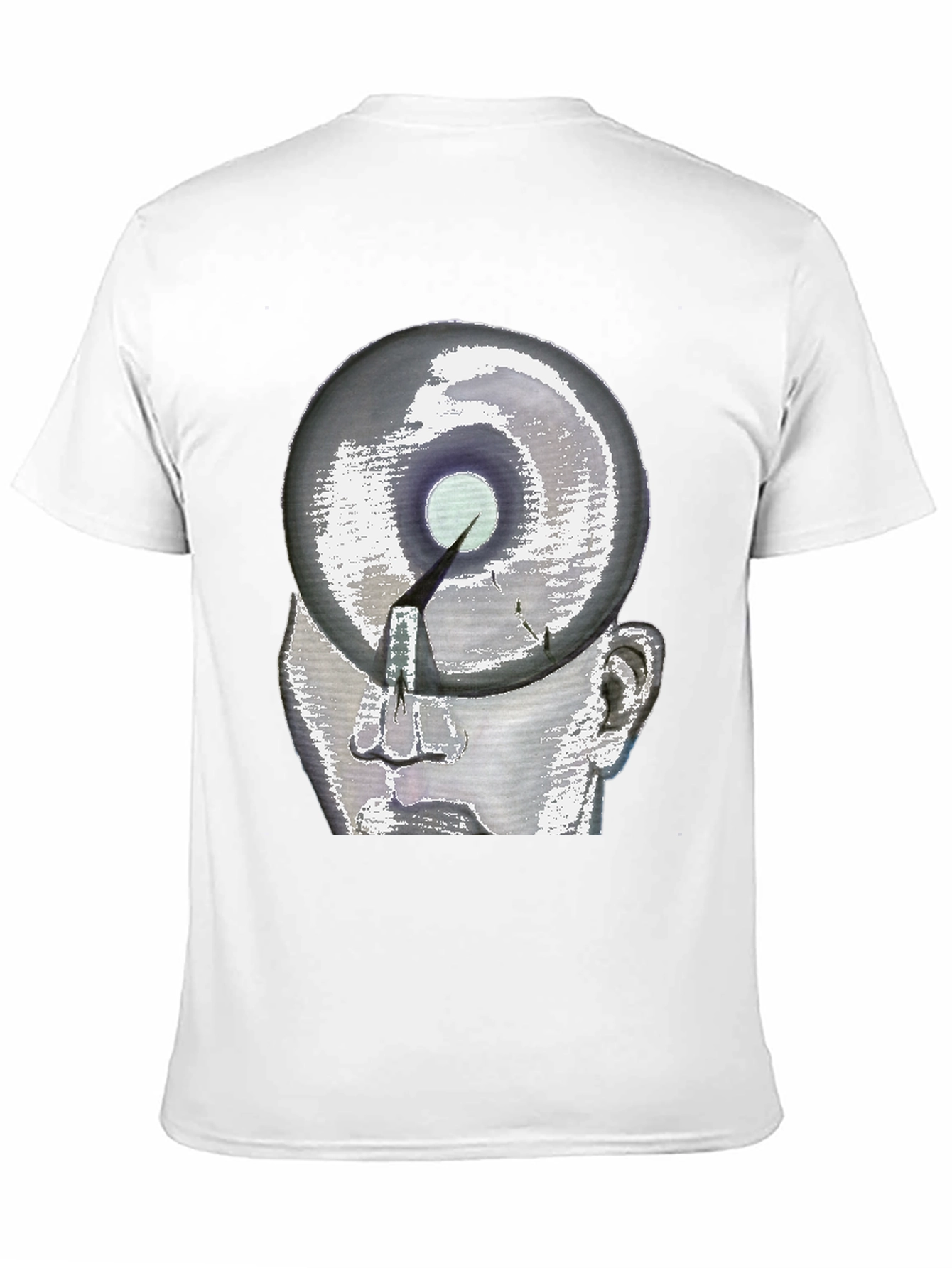 Abstract Head Graphic Tee