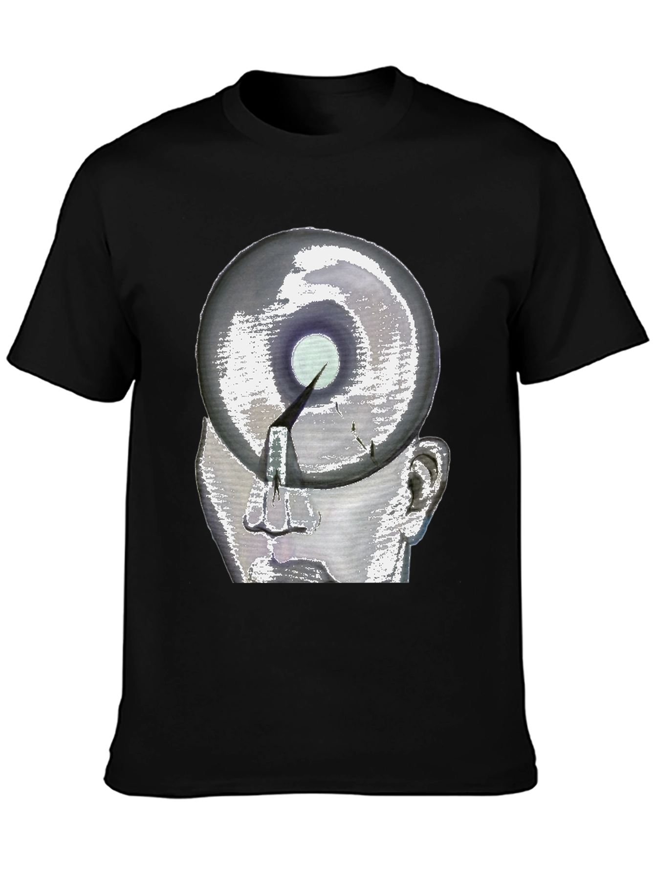 Abstract Head Graphic Tee