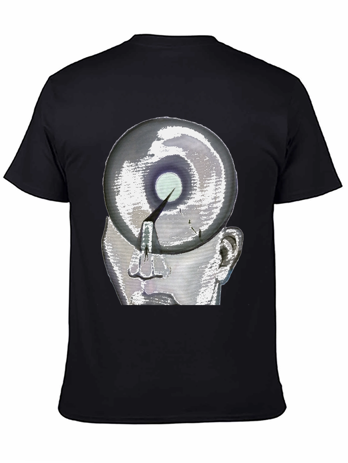 Abstract Head Graphic Tee