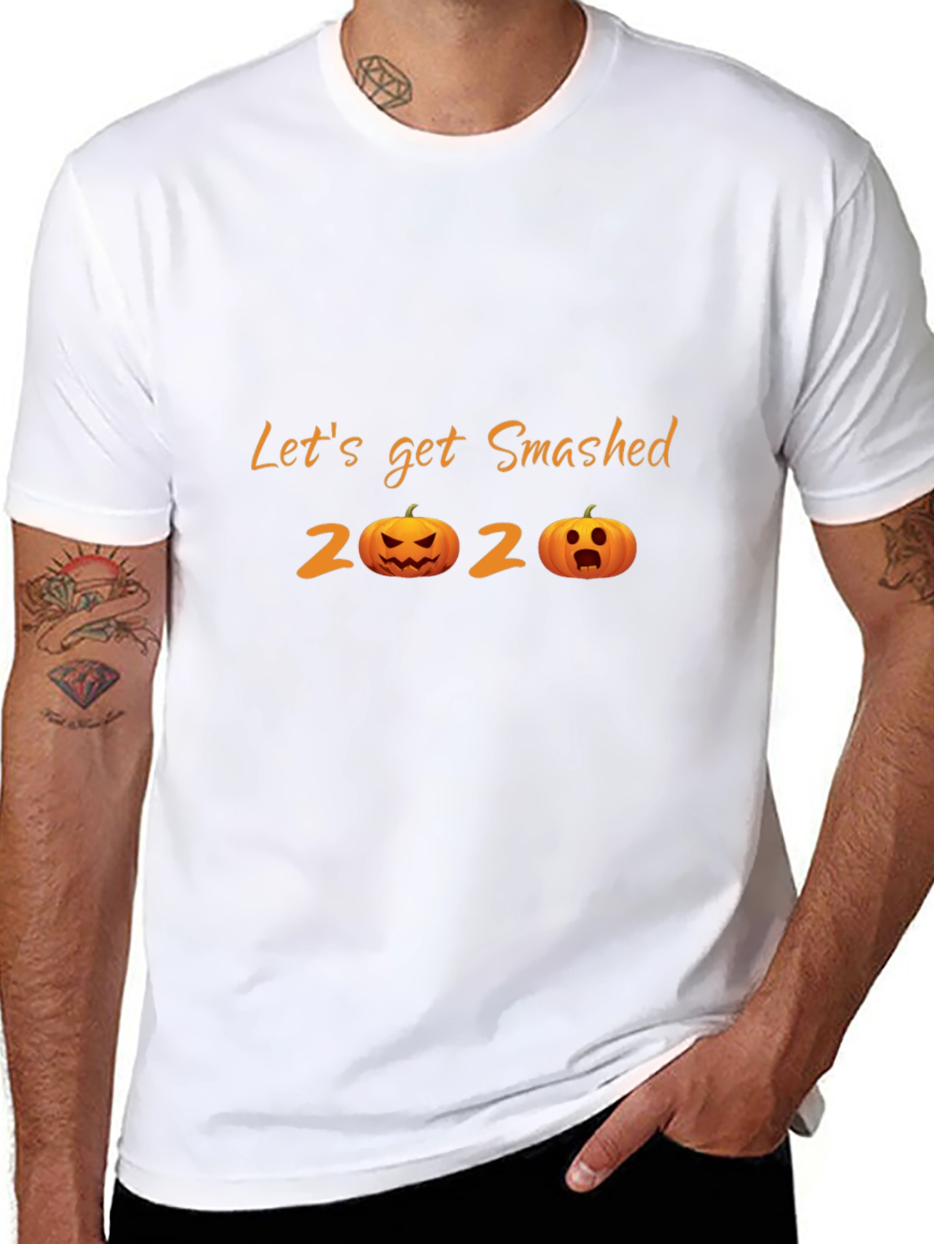 Halloween Lets Get Smashed 2020 Graphic T-Shirt