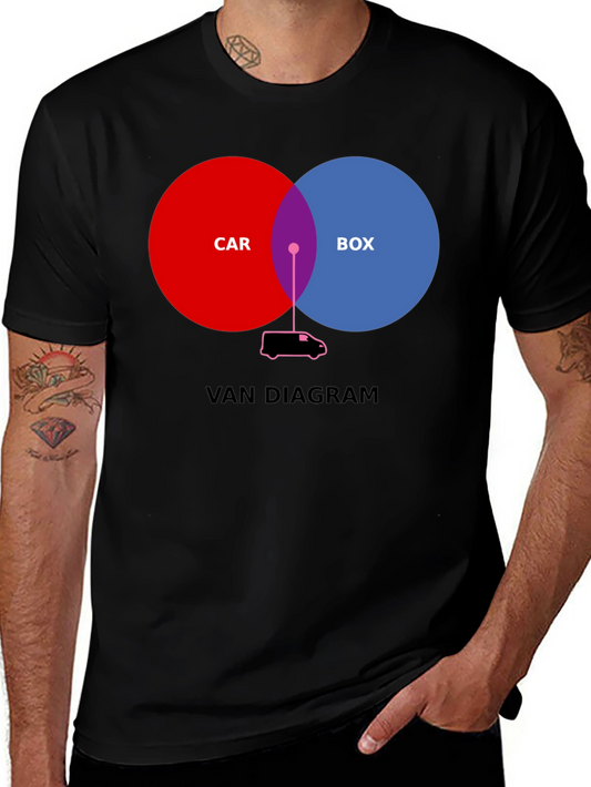 Van Diagram T-Shirt - Humorous Graphic Tee