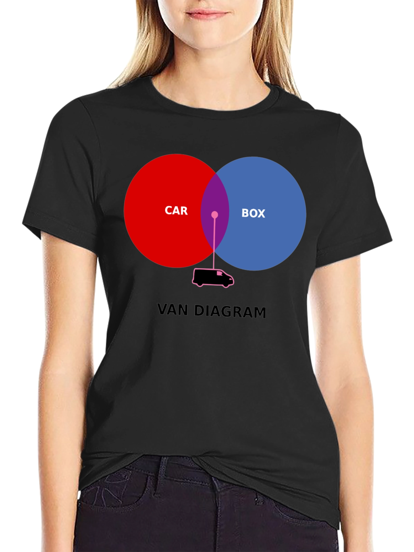 Van Diagram T-Shirt - Humorous Graphic Tee