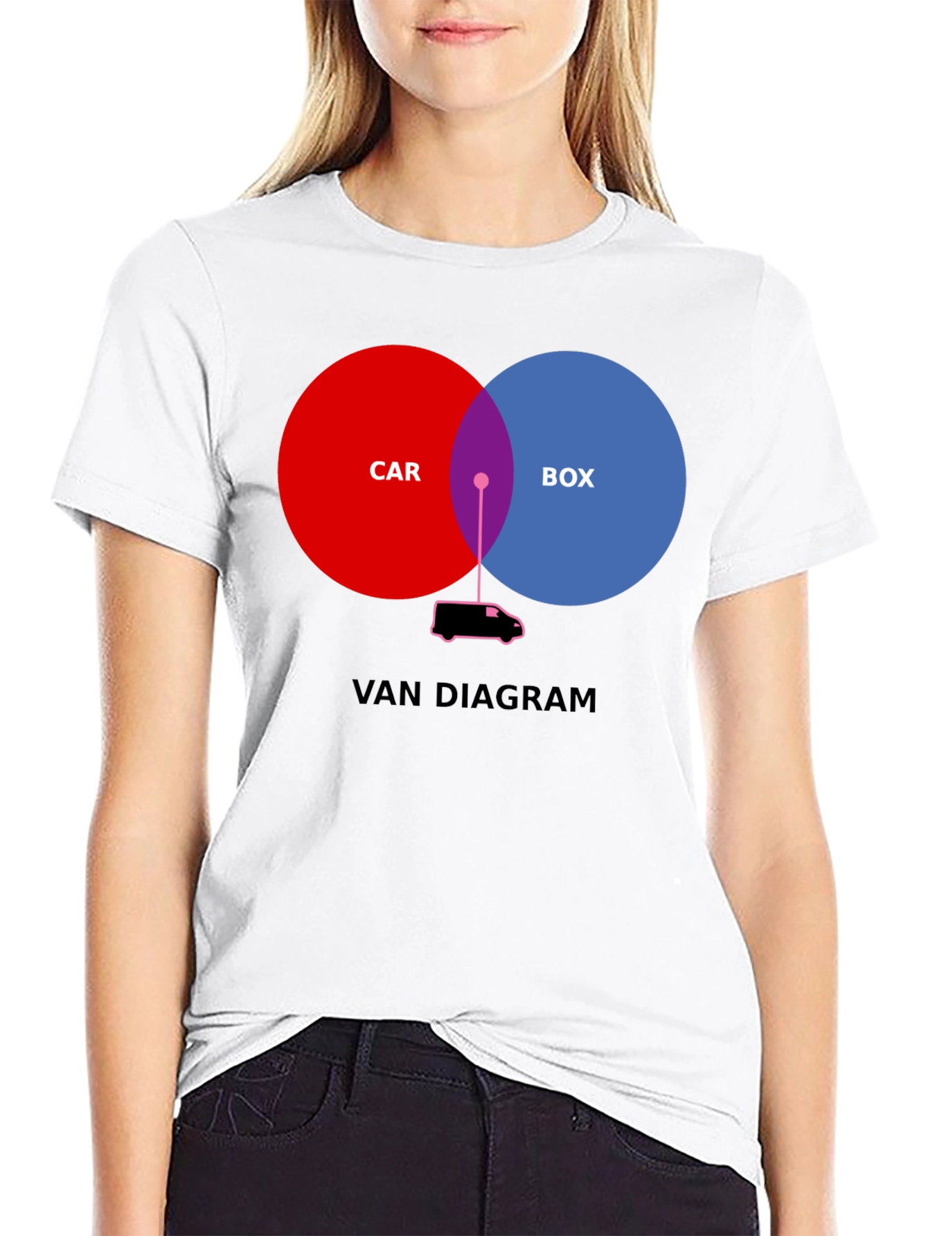 Van Diagram T-Shirt - Humorous Graphic Tee
