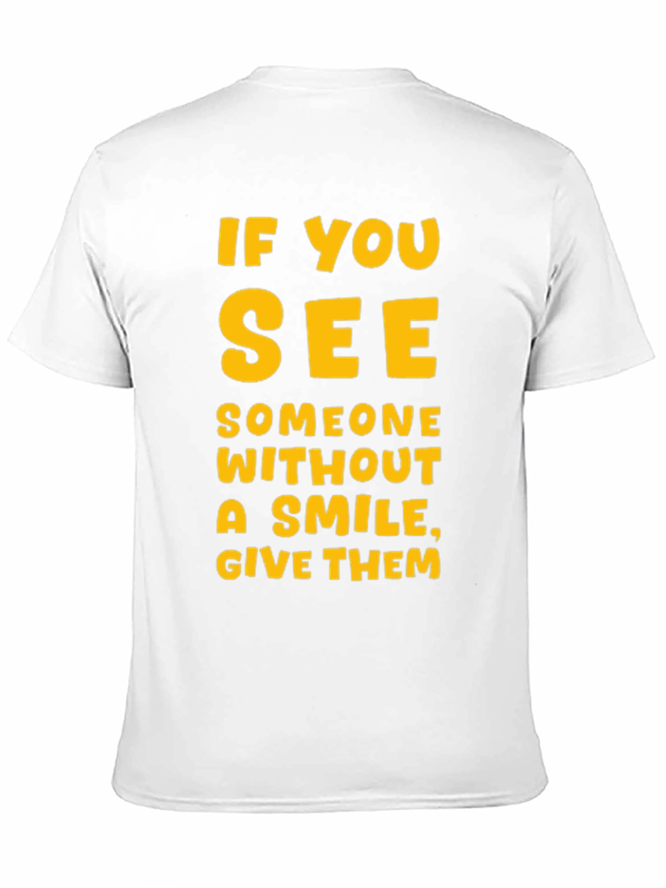 Smile Giver Black T-Shirt - Inspirational Graphic Tee