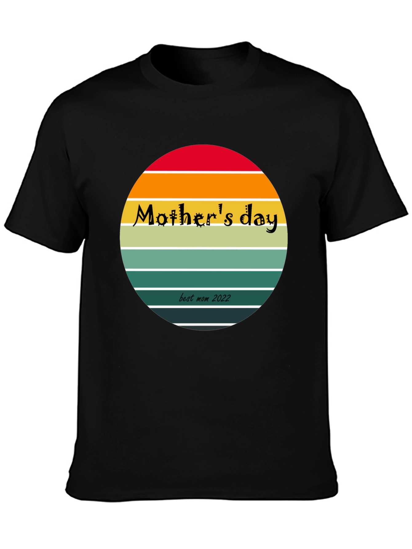 Mothers Day T-Shirt - Best Mom 2022 Retro Design