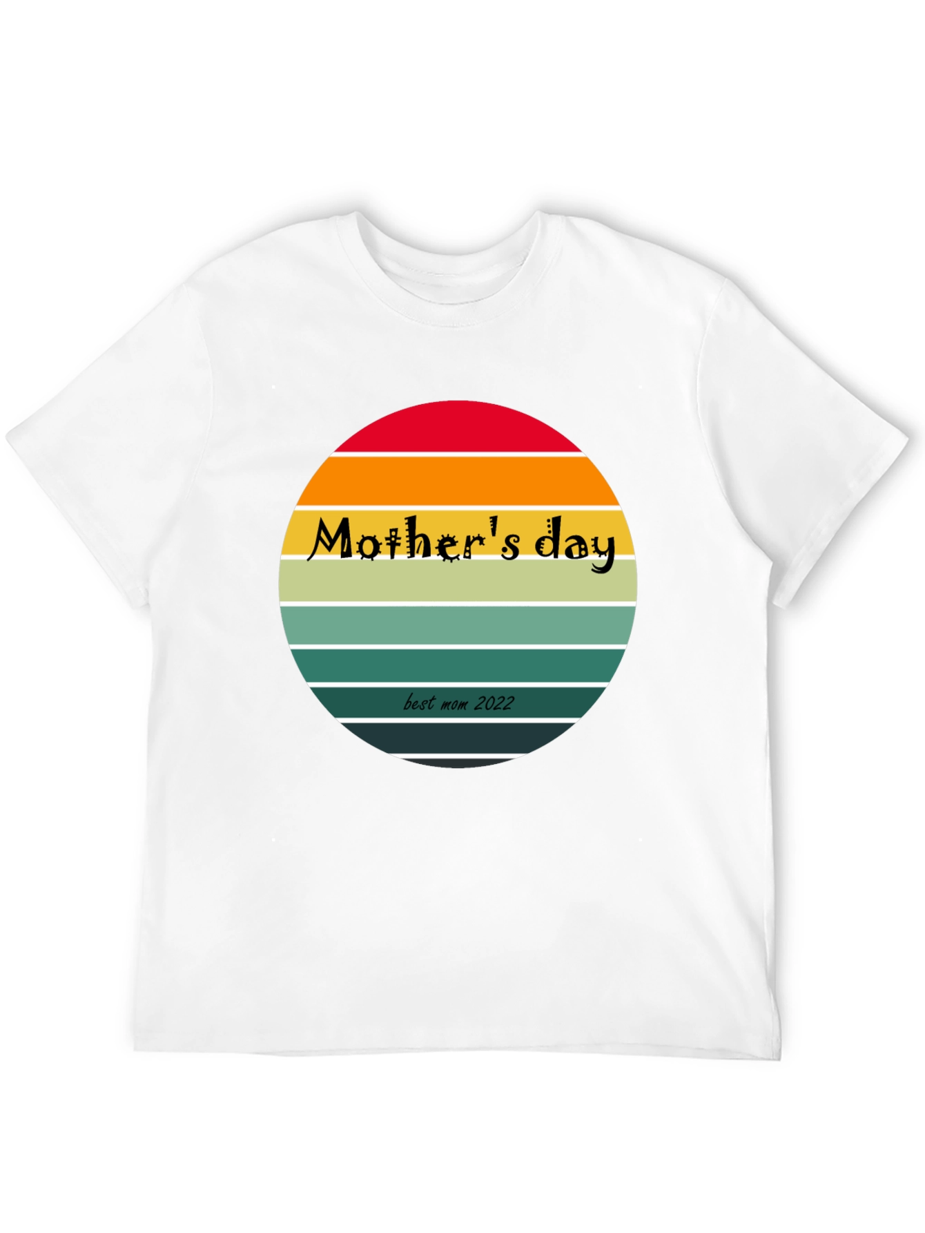Mothers Day T-Shirt - Best Mom 2022 Retro Design