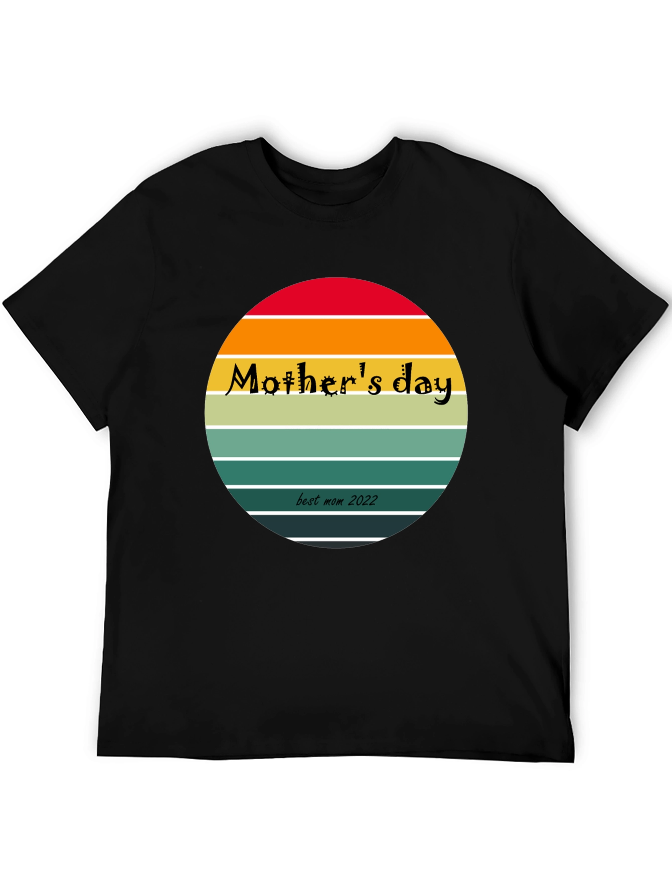 Mothers Day T-Shirt - Best Mom 2022 Retro Design