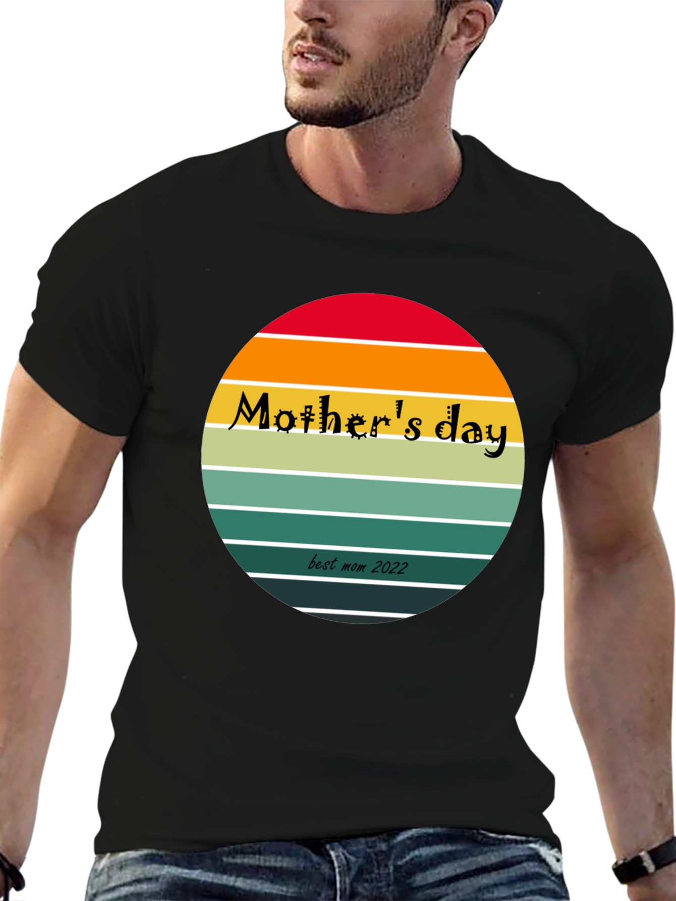Mothers Day T-Shirt - Best Mom 2022 Retro Design