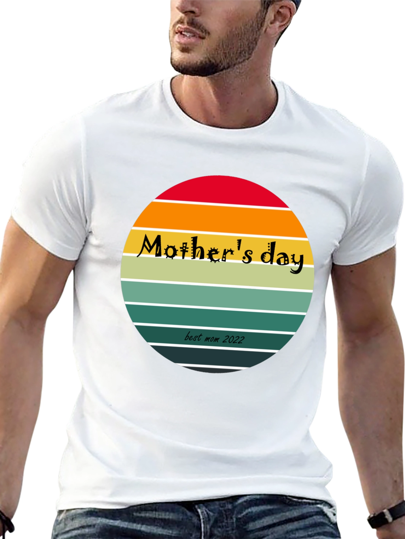 Mothers Day T-Shirt - Best Mom 2022 Retro Design