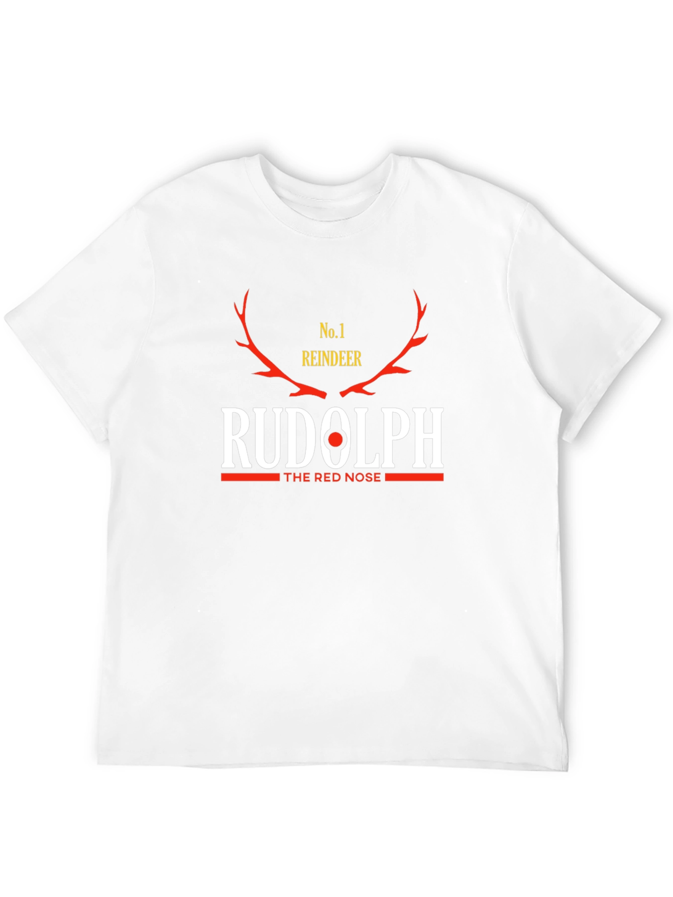 Rudolph Red Nose Reindeer Graphic T-Shirt