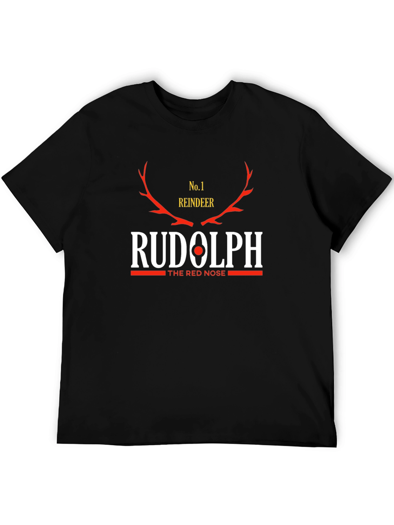 Rudolph Red Nose Reindeer Graphic T-Shirt