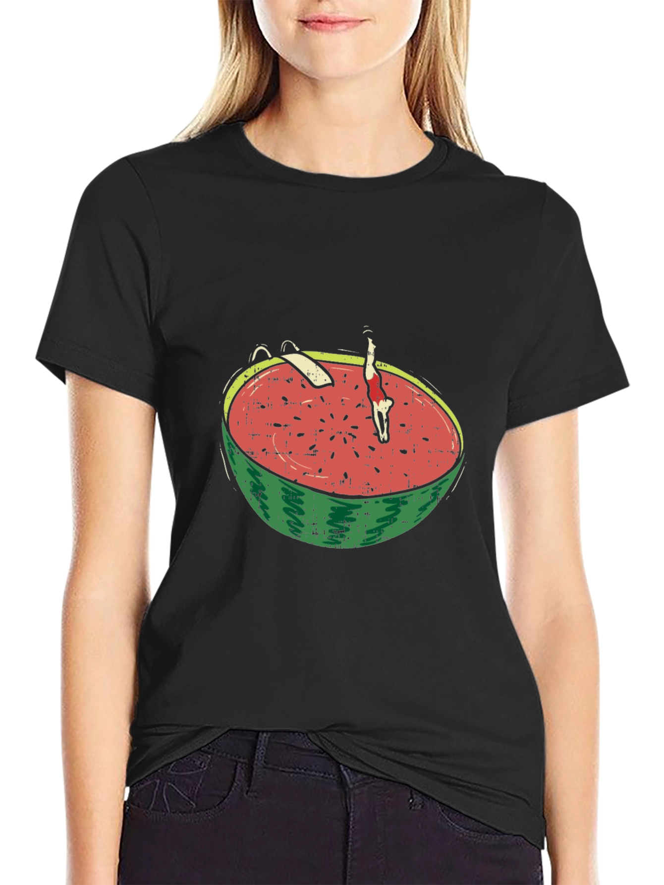 Watermelon Pool T-Shirt - Summer Fun!