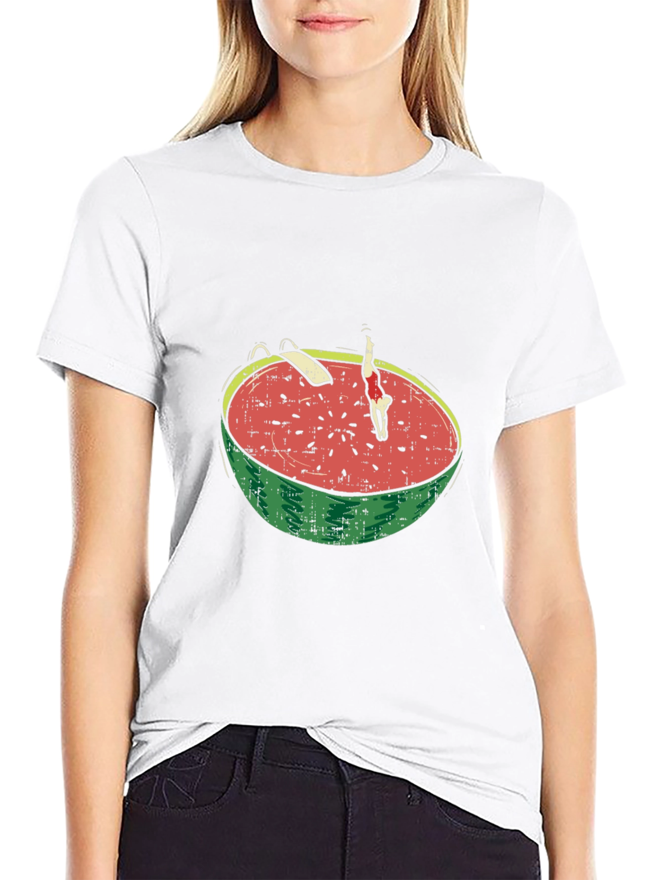 Watermelon Pool T-Shirt - Summer Fun!