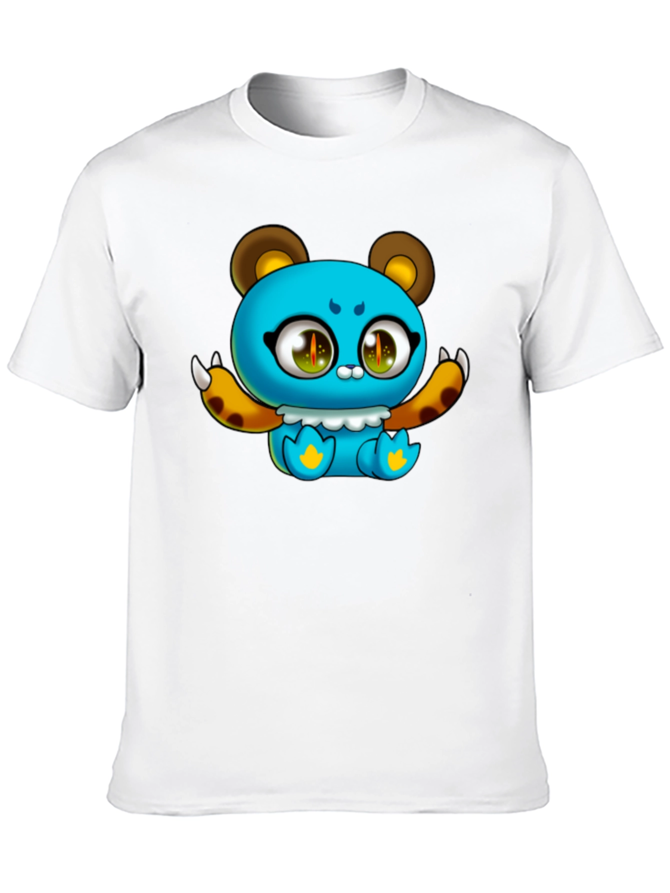Cute Cartoon Bear Graphic T-Shirt