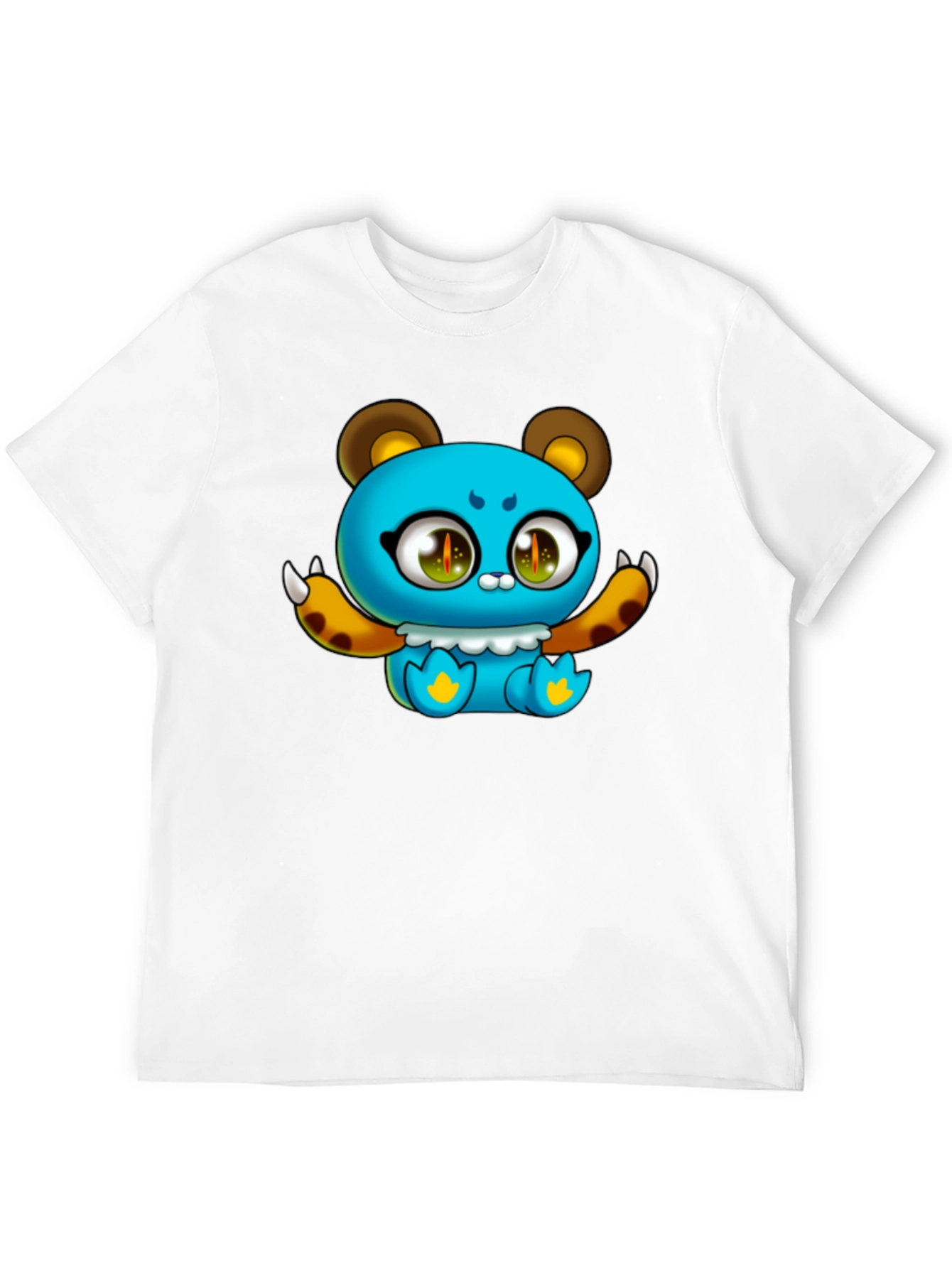 Cute Cartoon Bear Graphic T-Shirt