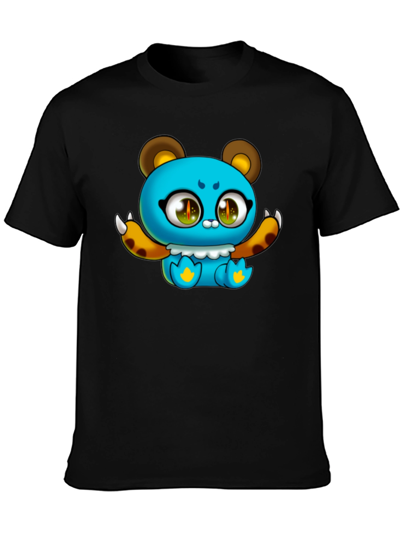 Cute Cartoon Bear Graphic T-Shirt