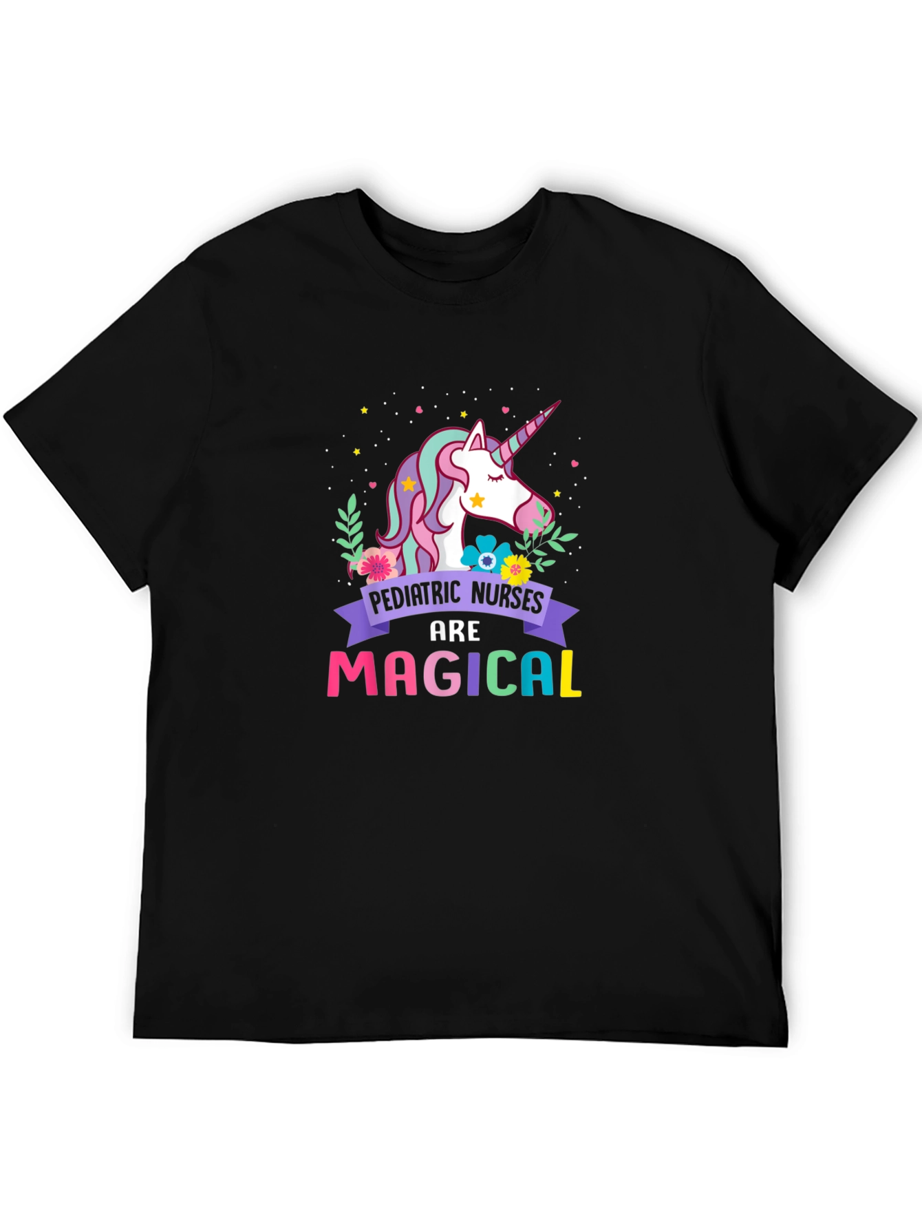 Pediatric Nurses Unicorn Graphic Tee