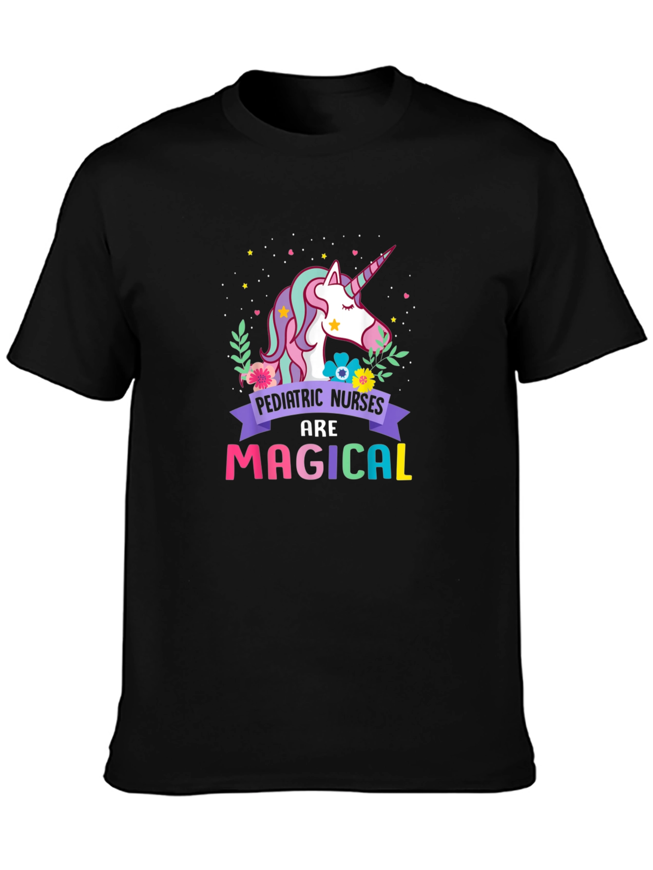 Pediatric Nurses Unicorn Graphic Tee