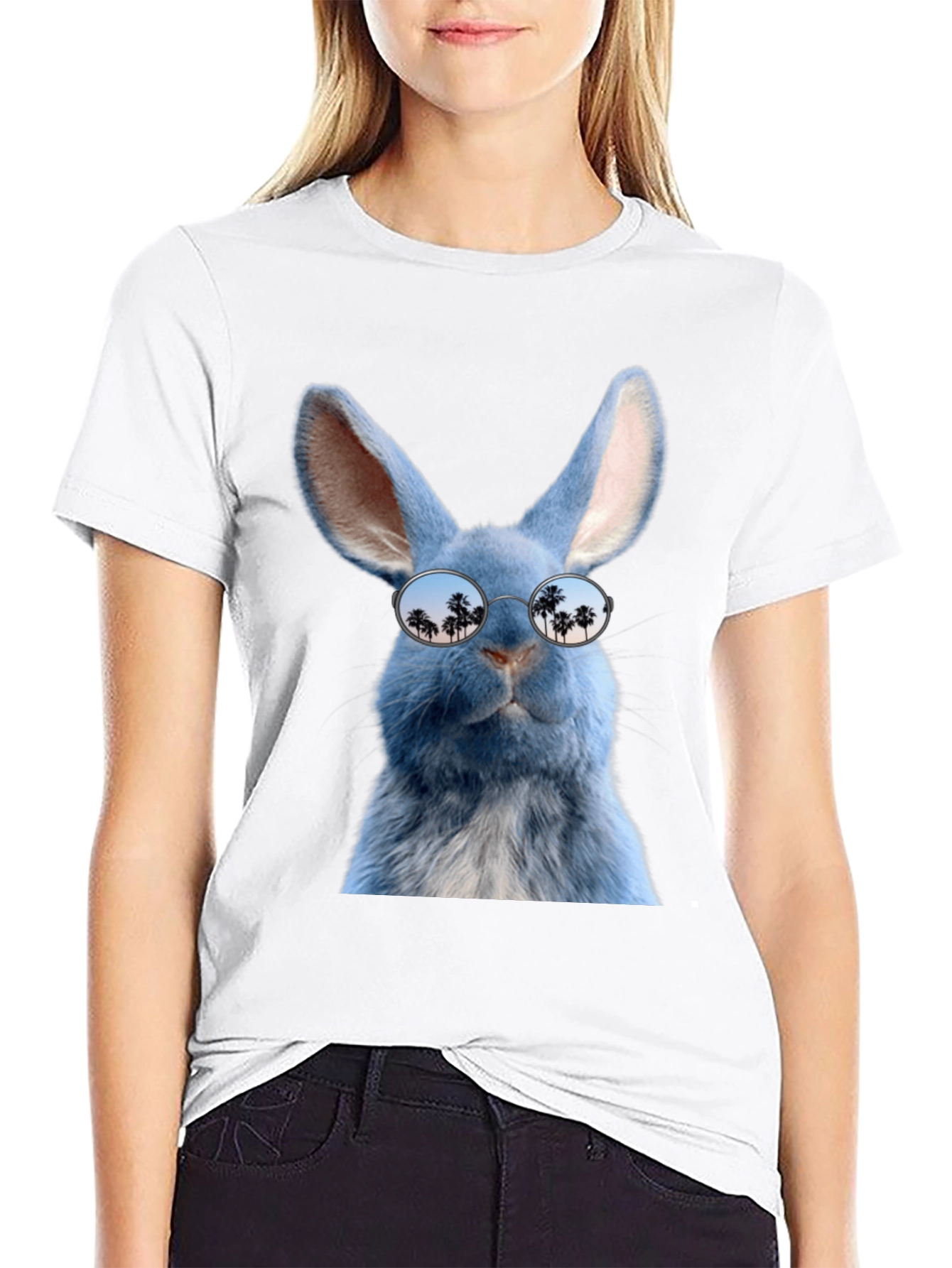 Cool Blue Bunny T-Shirt
