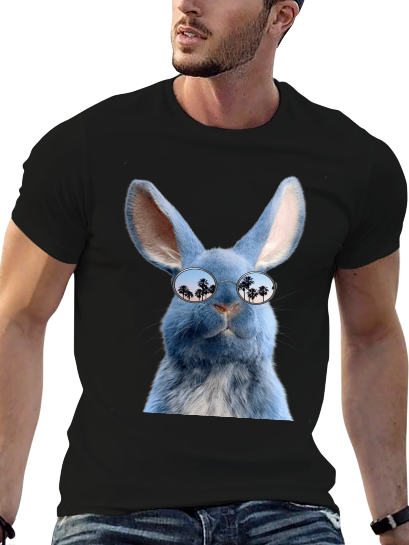 Cool Blue Bunny T-Shirt
