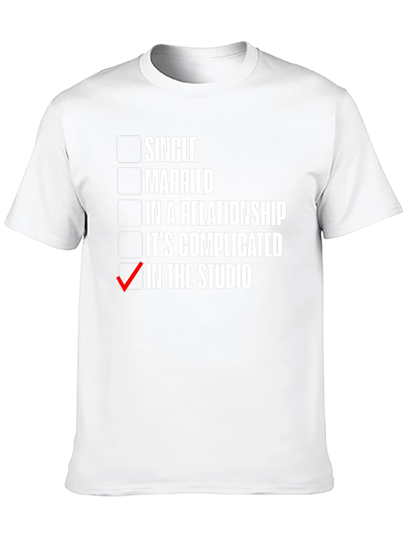 In the Studio Relationship Status T-Shirt