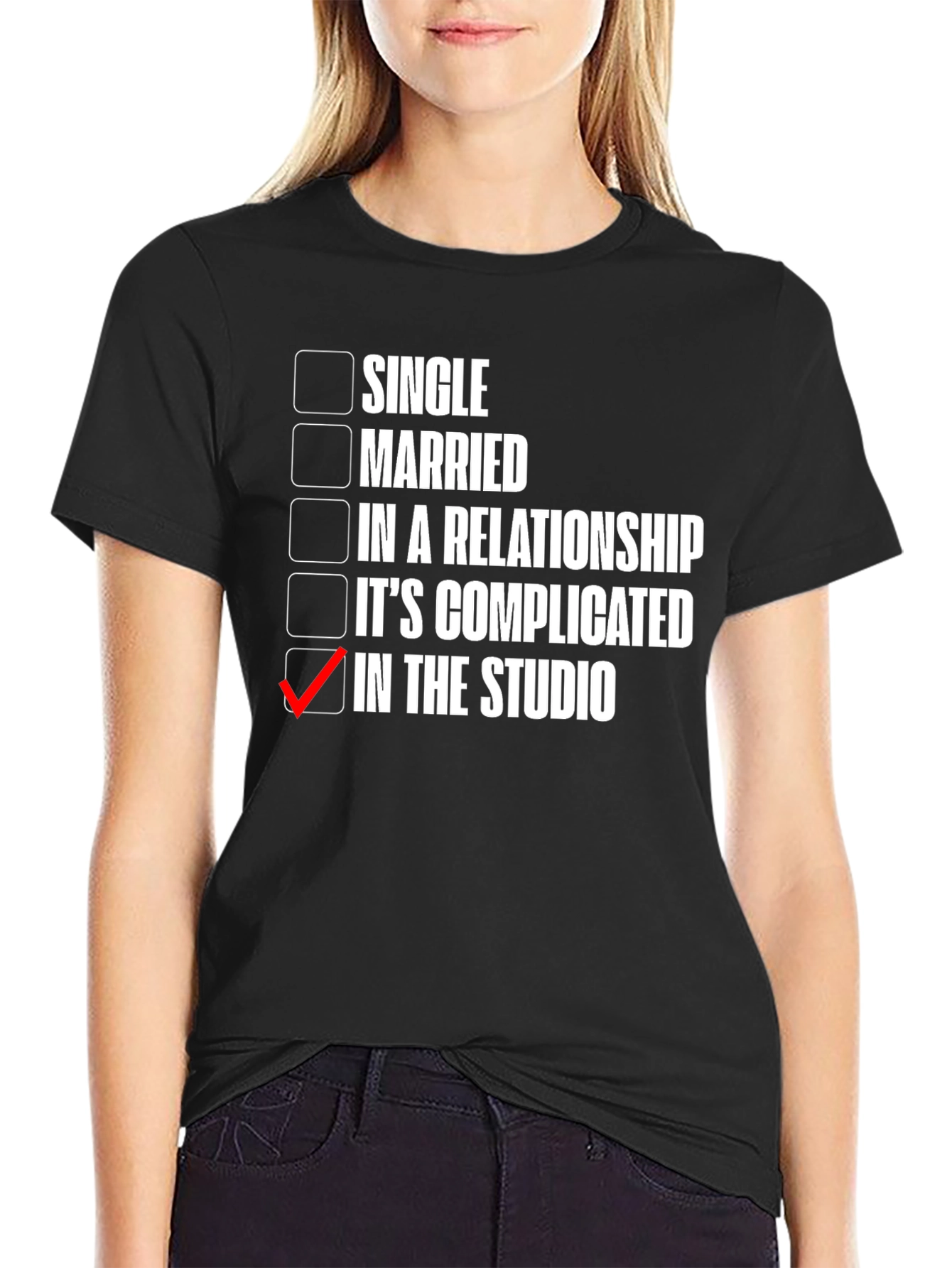 In the Studio Relationship Status T-Shirt