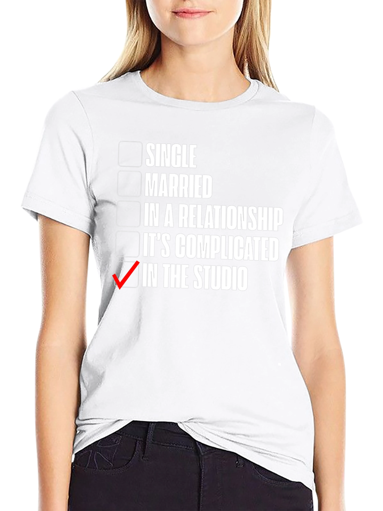 In the Studio Relationship Status T-Shirt