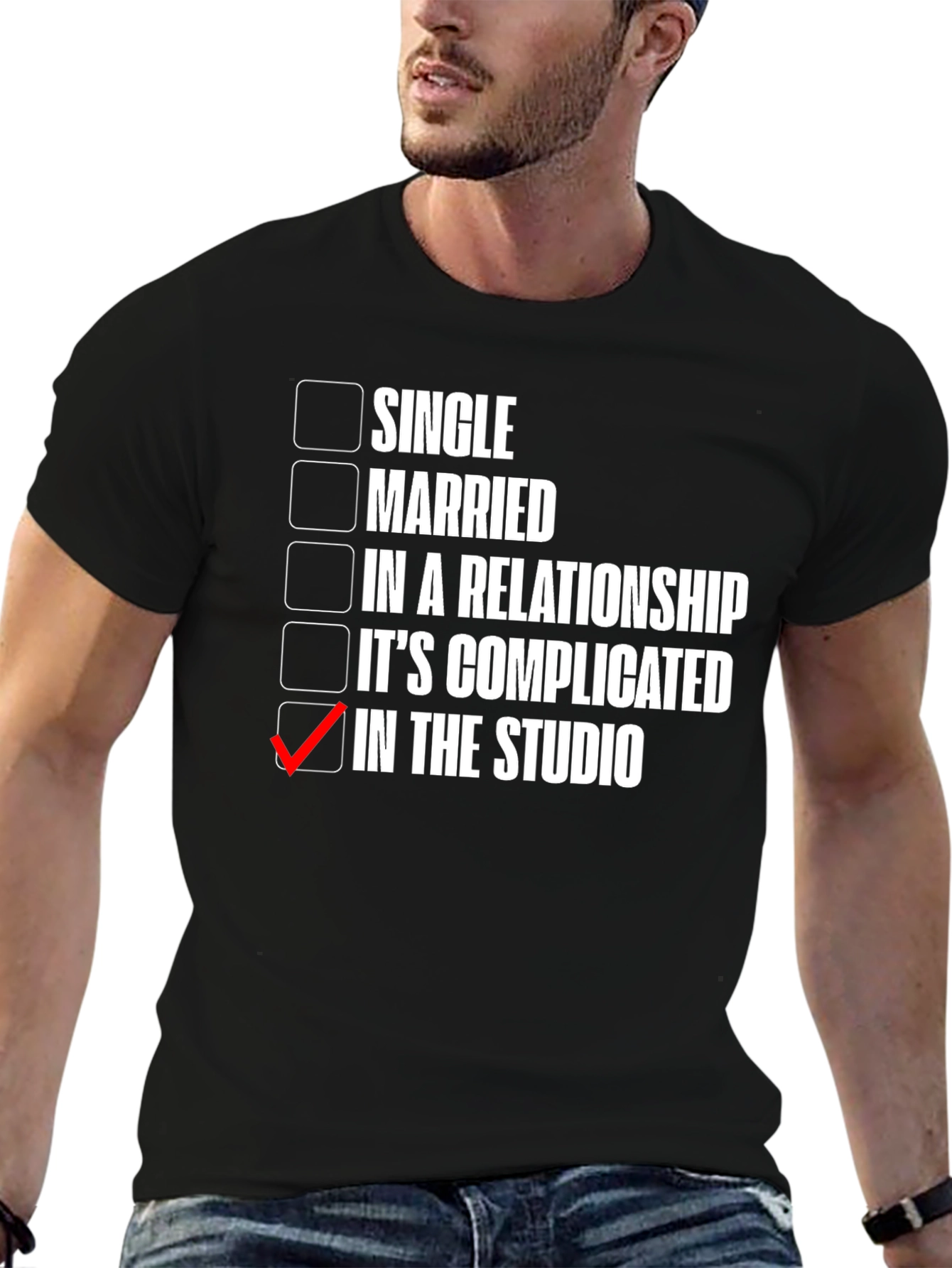 In the Studio Relationship Status T-Shirt